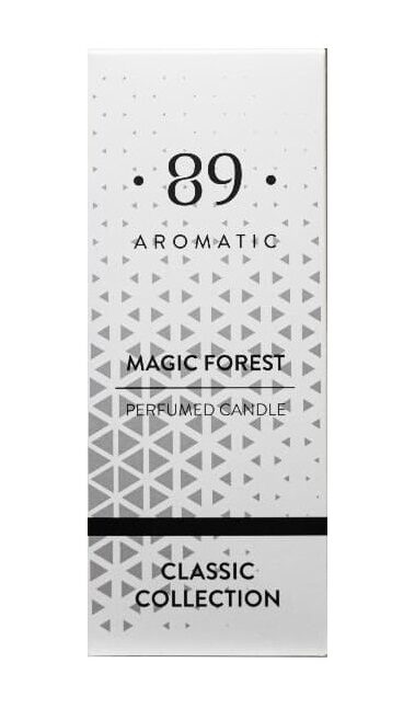 AROMATIC • 89 • PERFUMED CANDLE ROUND MAXI 7.5*7.5*20cm Palmu vaska aromātiska svece 800g