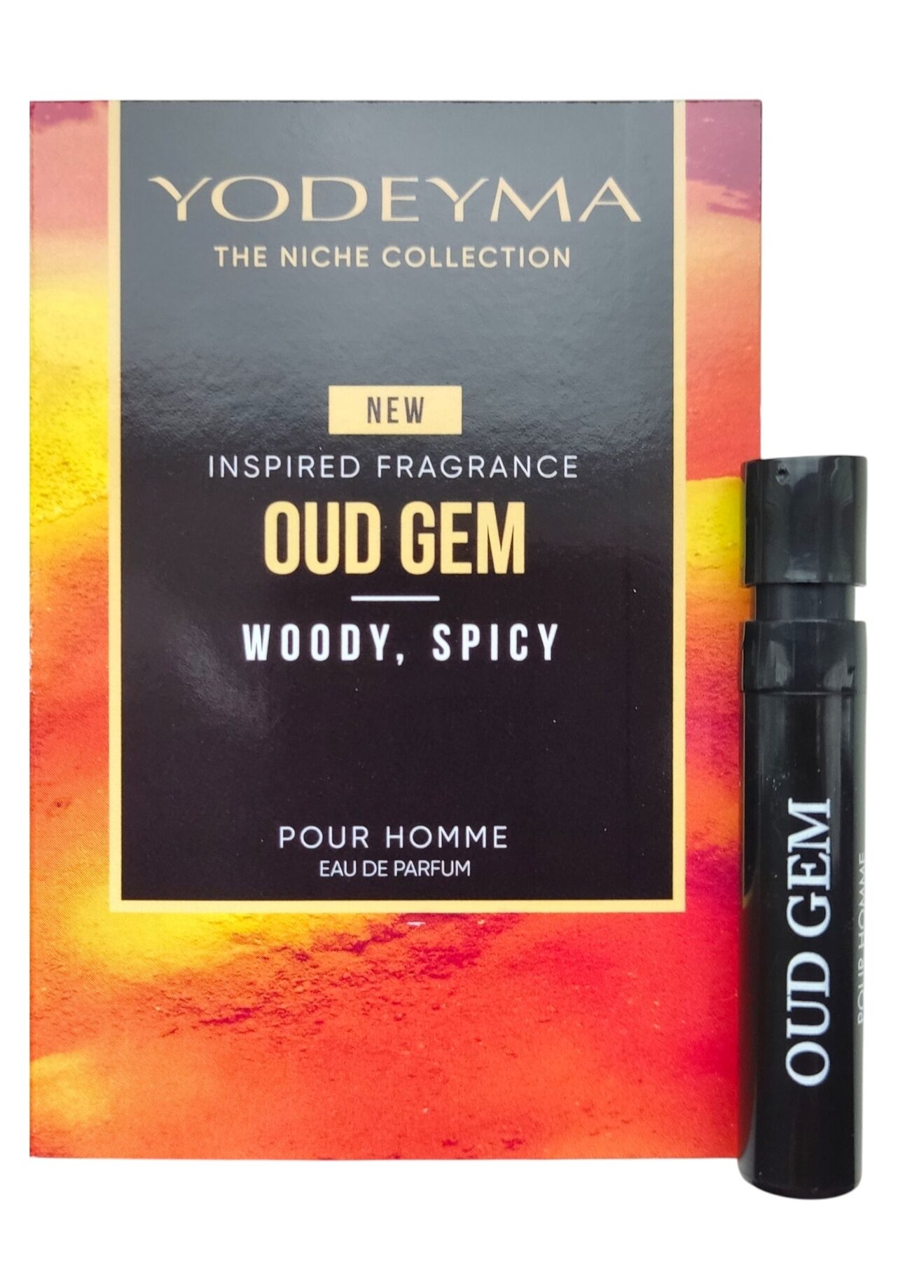 OUD GEM YODEYMA THE NICHE COLLECTION SAMPLE HOMME EDP Smaržu paraugs 1.2ml