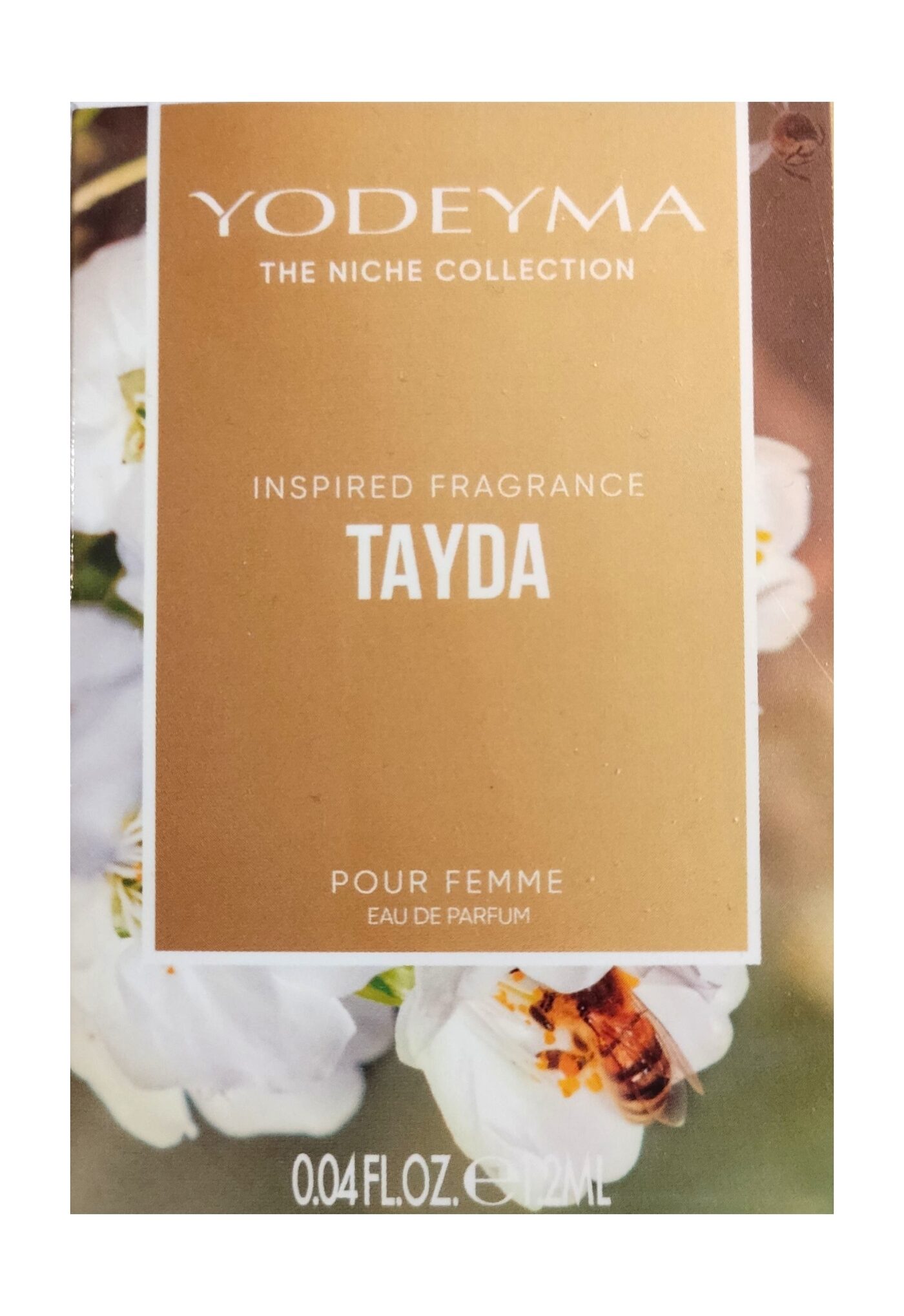 TAYDA YODEYMA THE NICHE COLLECTION SAMPLE FEMME EDP Smaržu paraugs 1.2ml