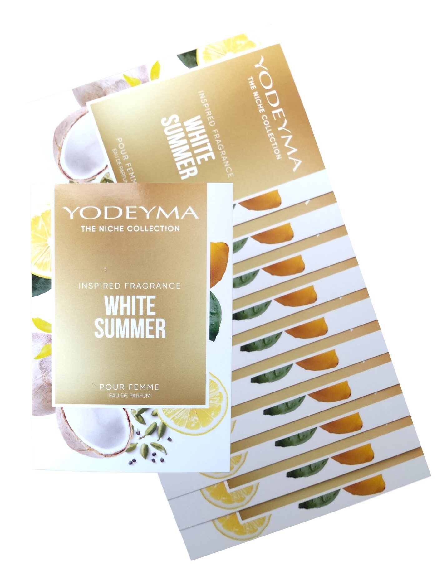 WHITE SUMMER YODEYMA THE NICHE COLLECTION SAMPLE FEMME EDP Smaržu paraugs 1.2ml *10gab.