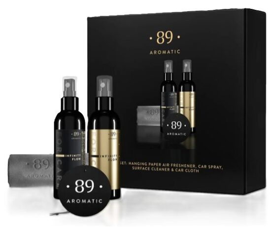 AROMATIC • 89 • BY DESIGN CAR CARE SET Automobiļu kopšanas komplekts