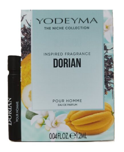 JAUNUMS! DORIAN YODEYMA THE NICHE COLLECTION SAMPLE HOMME EDP Smaržu paraugs 1.2ml 