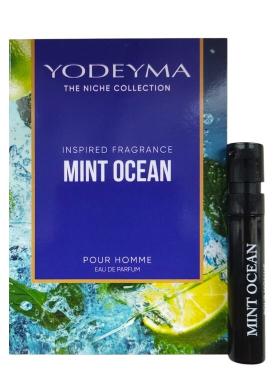 JAUNUMS! MINT OCEAN YODEYMA THE NICHE COLLECTION SAMPLE HOMME EDP Smaržu paraugs 1.2ml 