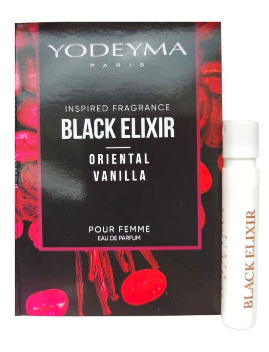 BLACK ELIXIR YODEYMA SAMPLE FEMME EDP Smaržu paraugs 1.2ml 