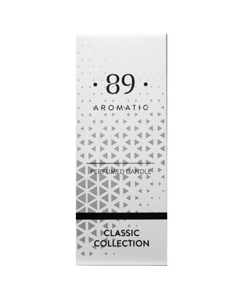 AROMATIC • 89 • WITH YOU PERFUMED CANDLE SQUARE MIDI 6.5*6.5*17cm Palmu vaska aromātiska svece
