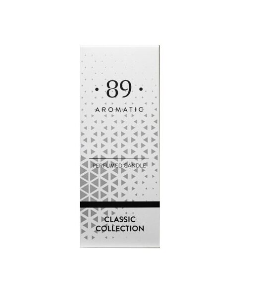 AROMATIC • 89 • MAGIC FOREST PERFUMED CANDLE SQUARE MINI 5.5*5.5*14cm Palmu vaska aromātiska svece 390g