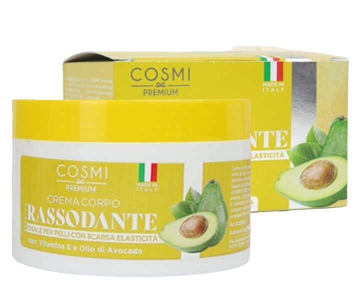-50% AKCIJA! COSMI PREMIUM AVOCADO FIRMING BODY CREAM Nostiprinošs ķermeņa krēms ar avokado eļļu, 200ml