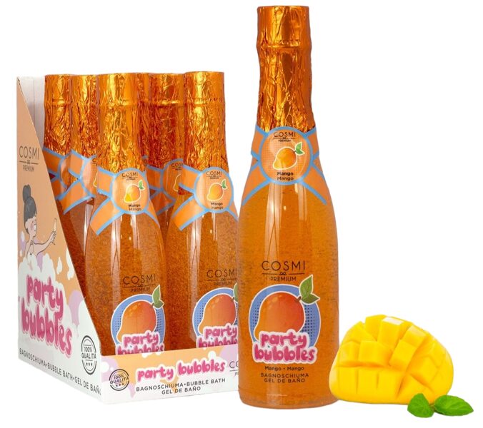 COSMI PREMUIM MANGO SHOWER GEL PARTY BUBBLES Dušas želeja 250ml - Mango