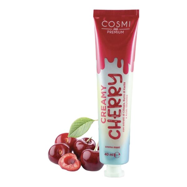 COSMI PREMIUM CHERRY CREAMY HAND CREAM Mitrinošs roku krēms 40ml - Ķiršu