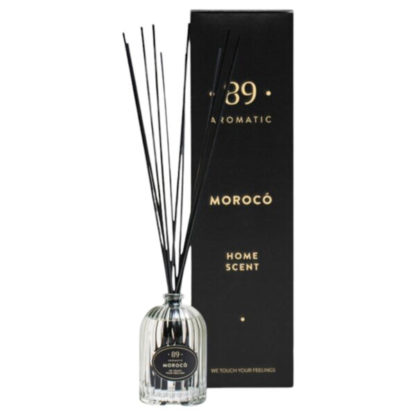 AROMATIC • 89 • MOROCO HOME SCENT RETRO Mājas smaržas ar kociņiem 50ml
