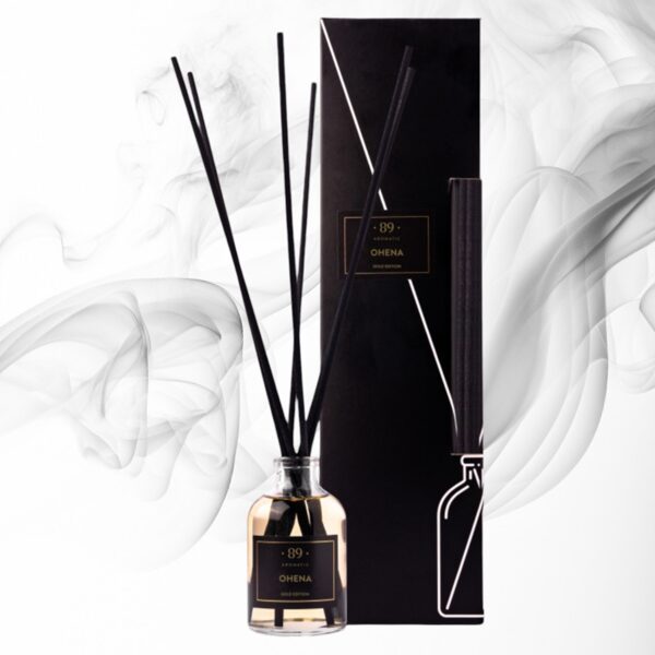 AROMATIC • 89 • OHENA HOME SCENT Mājas smaržas ar kociņiem 50ml