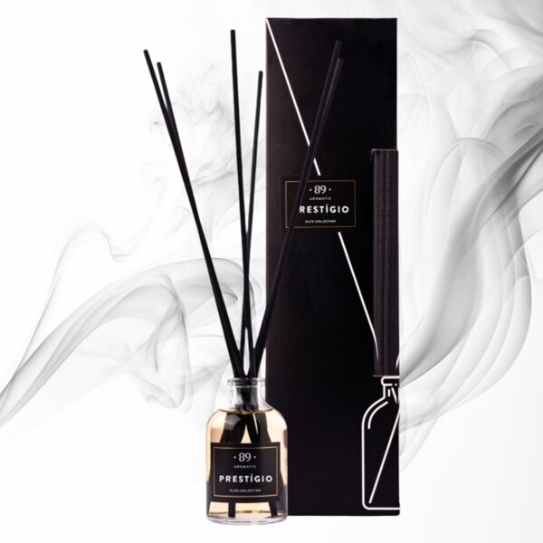 AROMATIC • 89 • PRESTIGIO HOME SCENT Mājas smaržas ar kociņiem 50ml