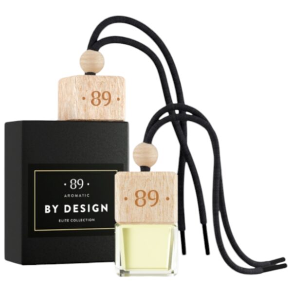 AROMATIC • 89 • BY DESIGN HANGING AIR FRESHENER Automašīnas gaisa atsvaidzinātājs 8ml