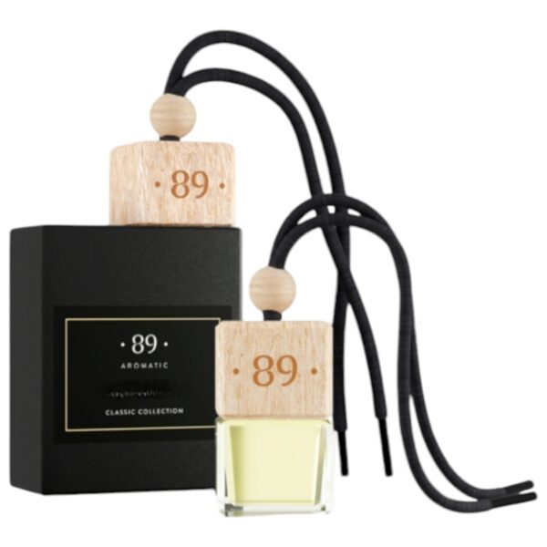PĒDĒJĀ IESPĒJA! AROMATIC • 89 • COOL WATER HANGING AIR FRESHENER Automašīnas gaisa atsvaidzinātājs 8ml