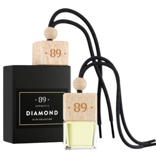 AROMATIC • 89 • DIAMOND HANGING AIR FRESHENER Automašīnas gaisa atsvaidzinātājs 8ml
