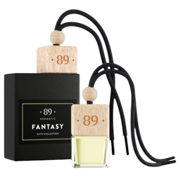 AROMATIC • 89 • FANTASY HANGING AIR FRESHENER Automašīnas gaisa atsvaidzinātājs 8ml