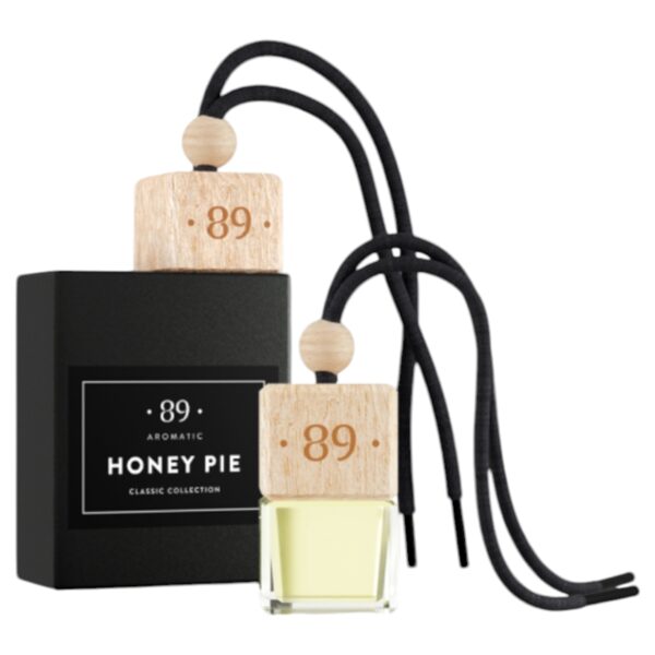 AROMATIC • 89 • HONEY PIE HANGING AIR FRESHENER Automašīnas gaisa atsvaidzinātājs 8ml