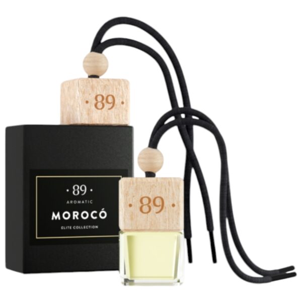 AROMATIC • 89 • MOROCO HANGING AIR FRESHENER Automašīnas gaisa atsvaidzinātājs 8ml