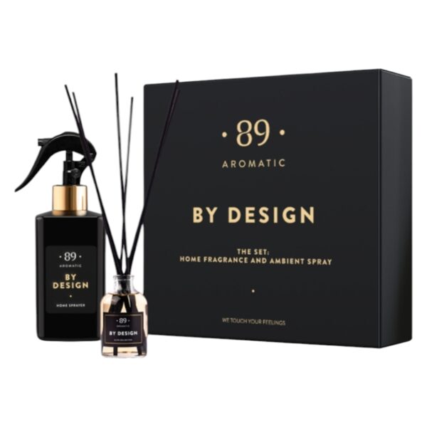 AROMATIC • 89 • BY DESIGN SET HOME FRAGRANCE AMBIENT SPRAY Mājas smaržu komplekts