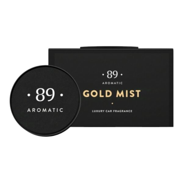 AROMATIC • 89 • GOLD MIST CAR AIR FRESHENER VENT CLIP Automašīnas gaisa atsvaidzinātājs 