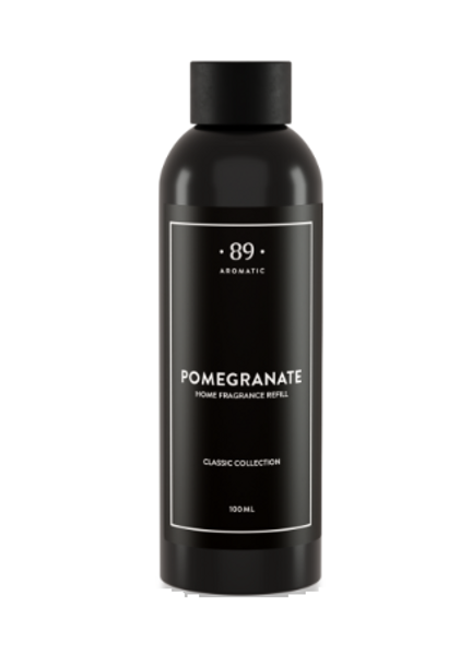 AROMATIC • 89 • POMEGRANATE HOME FRAGRANCE REFILL Mājas smaržu papildinājums 100ml 