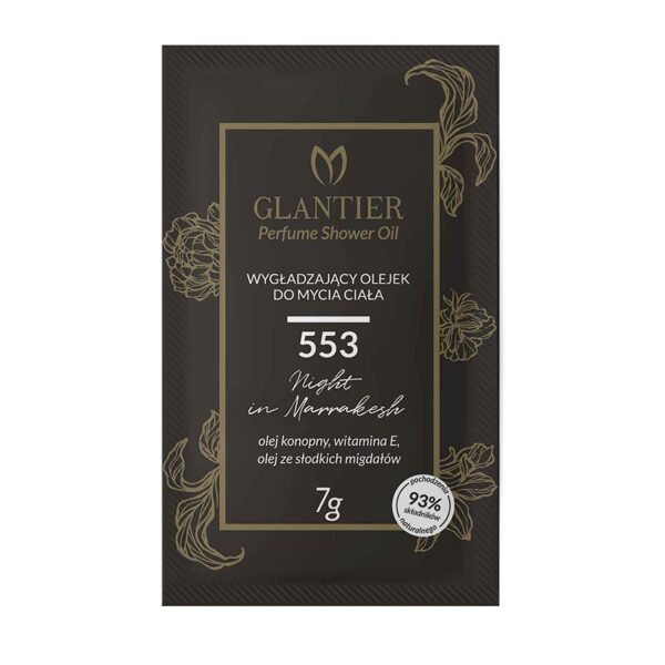 553 GLANTIER PERFUME SHOWER OIL SAMPLE 7ml Sieviešu dušas eļļas paraugs