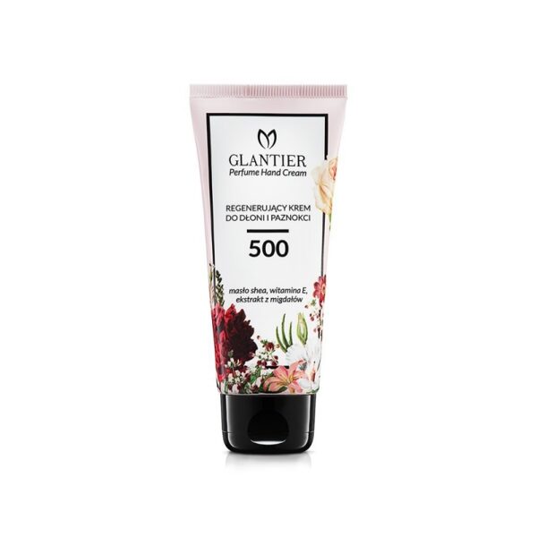 500 GLANTIER PERFUME HAND CREAM 75ml Atjaunojošs roku krēms sievietēm 